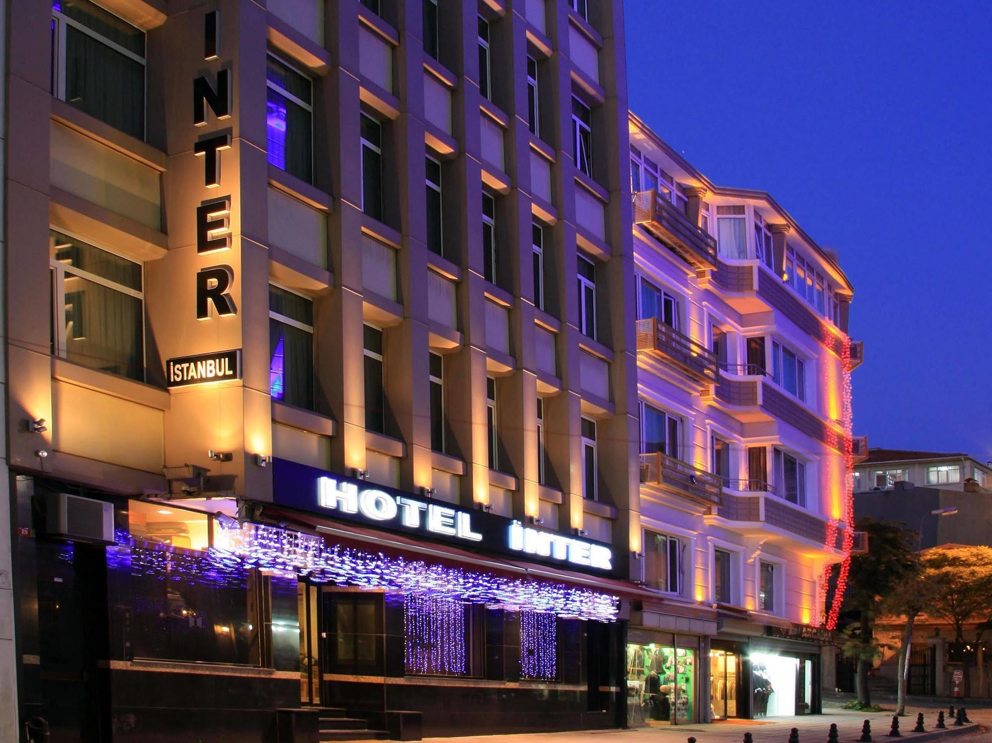 Hotel Inter Стамбул Экстерьер фото